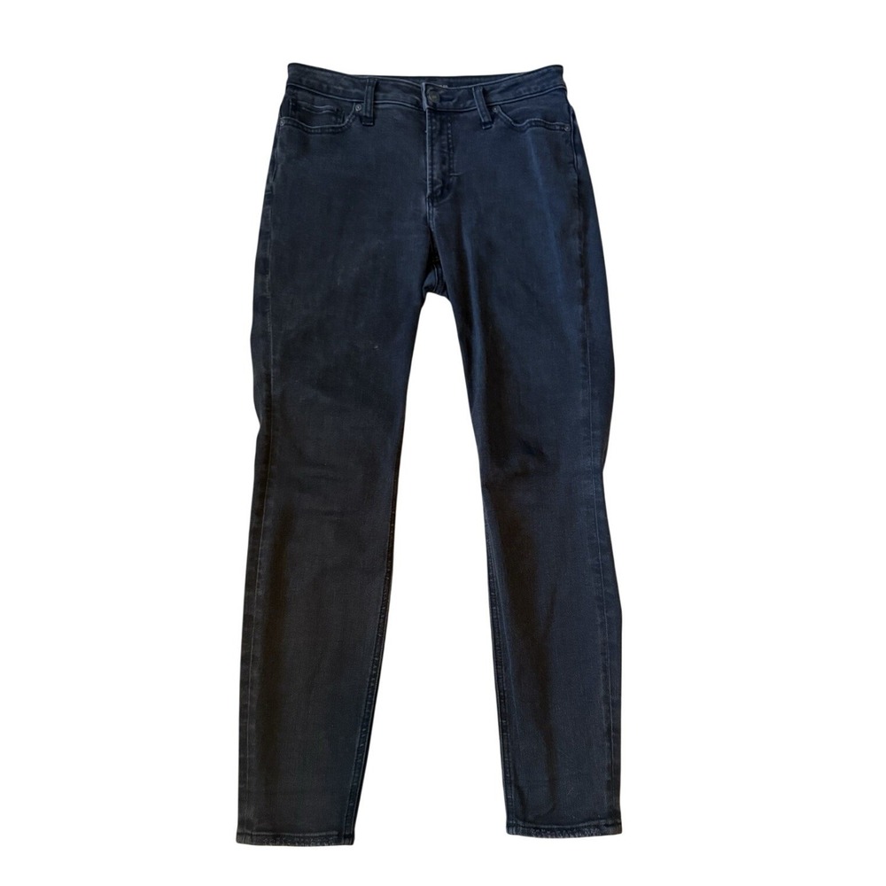 Silver Jeans High Note Skinny Jeans Mid Rise Black Women's Size W30/L29‎